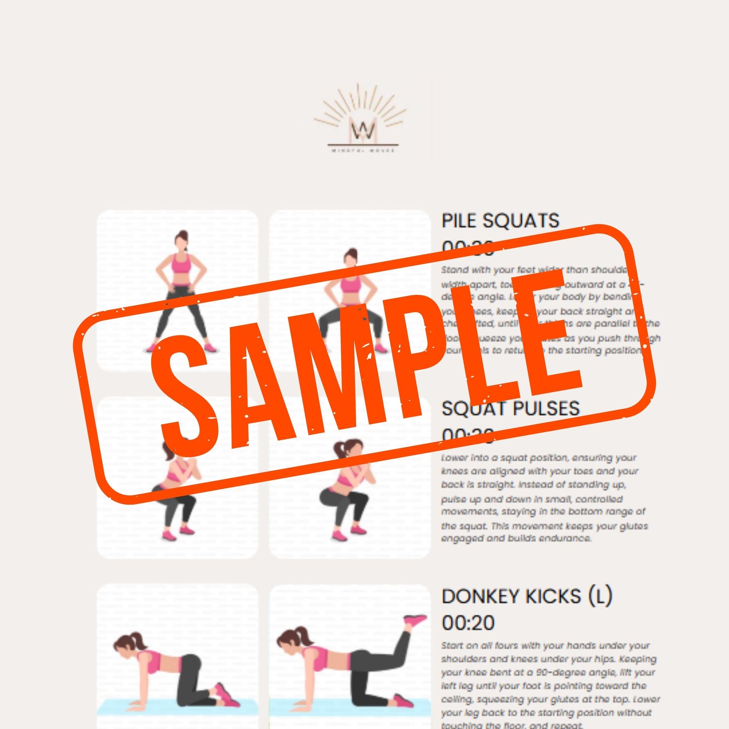 Butt Workout (PDF)