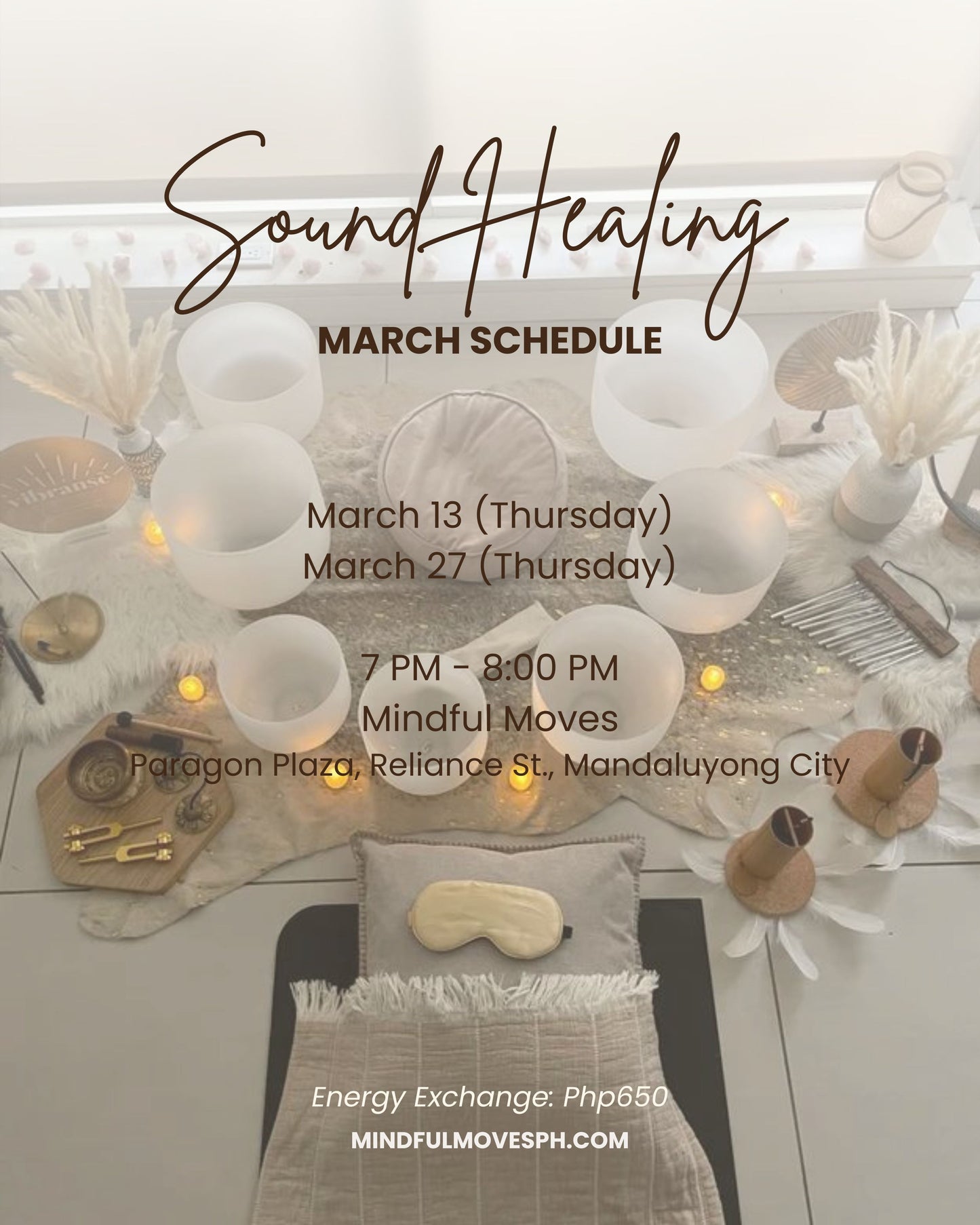 Sound Healing/ Sound Bath- March 27